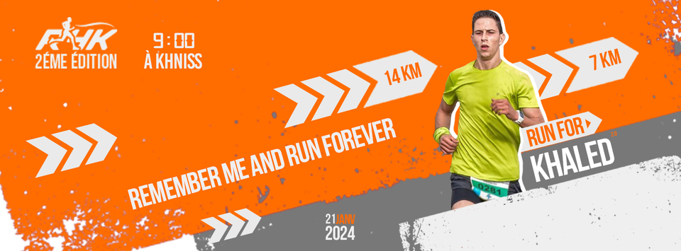 RUN For Khaled